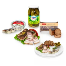 Набор закусок - Под водочку, 1,77 кг