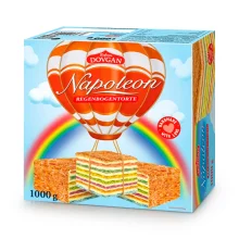 Blätterteigtorte - Napoleon, Regenbogen, Dovgan, 1 kg