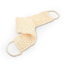 Мочалка-лента для тела, натуральная, 58 х 10 см