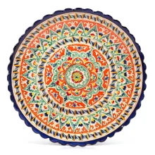 Ляган - КараКалам KR3, Риштан керамика, Ø 42 см