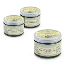 Чёрное мыло Агафьи для ухода за телом и волосами, 3 х 500 мл Чёрное мыло Агафьи для ухода за телом и волосами, 3 х 500 мл