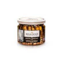 Sprotten in Öl, geräuchert, Riga Gold, 250 g