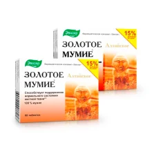 Goldene Mumijo, Evalar, 60 Tabletten х 2