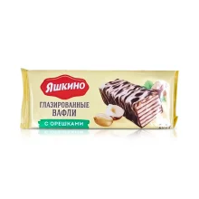 Вафли ореховые, Яшкино, 200 г