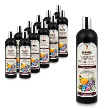 Шампунь № 1 - Рецепты бабушки Агафьи, укрепляющий, 12 x 550 мл 