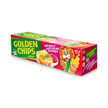 Картофельные чипсы со вкусом холодца и хрена, Золотистые,75 г
