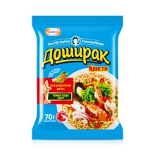 Лапша быстрого приготовления - Доширак Квисти, со вкусом морепродуктов, 70 г