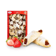 Kekse - Hörnchen, mit Erdbeerfüllung, Neamu, 700 g