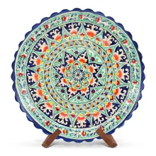 Ляган - КараКалам KR1, Риштан керамика, Ø 37 см