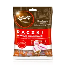 Hartkaramellen - Ratschki, Wawel, mit Erdnussfüllung, 105 g