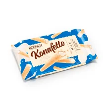 Трубочки вафельные - Konafetto, с молочной начинкой, Roshen, 140 г