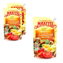 Salatmayonnaise mit Wachteleigeschmack, 67 % Fett, 3 х 380 g