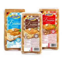 Bliny, Pfannkuchen Rollen-Set - Satt, handgemacht, Alexander, 3 x 450 g