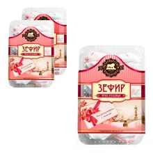 Sefir - Petersburg, weiß-rosa, 3 х 420 g