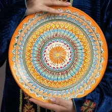 Lagan - Mehrob A4, Rischtan-Keramik, Ø 37 cm