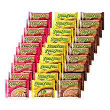 Instant Nudel YumYum Ente, Rind und Huhn, 30 x 60 g