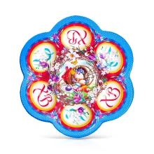 Osterständer für 6 Eier und 1 Kuchen - Komposition, Kunststoff, Ø 23 cm