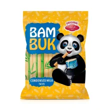 Трубочки - Bam-Buk, мультизлаковые, со вкусом сгущенного молока, АВК, 200 г 
