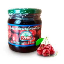 Sauerkirsche Konfitüre, 520g aus Usbekistan