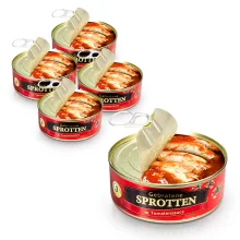 Sprotten, gebraten in Tomatensoße, 5 х 240 g    
