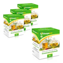 Beruhigende Sammlung, 50 g х 4