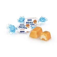 Weichkaramell - Milky Splash, mit Cremfüllung