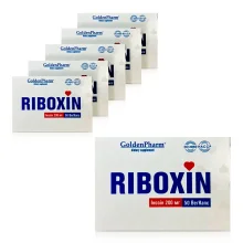 Рибоксин капсулы, Golden Pharm, 50 шт., 6 уп.