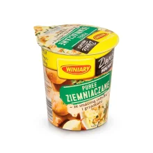 Картофельное пюре с жареным луком и гренками, 59 г