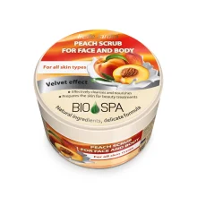 Peeling-Scrub für Gesicht und Körper - Pfirsich, Belle Jardin, 200 ml