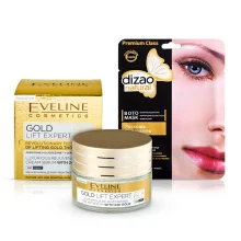 Gesichtsset - Biogold-Luxus, Creme Experte Lifting Serum für Tag und Nacht + Gesichtsmaske Gesichtsset - Biogold-Luxus, Creme Experte Lifting Serum für Tag und Nacht + Gesichtsmaske