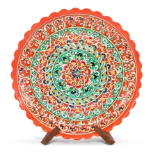 Ляган - КараКалам KR13, Риштан керамика, Ø 37 см