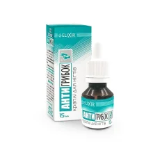 Капли для ногтей - Антигрибок, Elixir, 15 мл