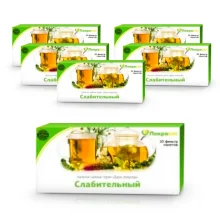Чайный напиток - Слабительный сбор, 20 шт. х 1,5 г. х 6 упак. 