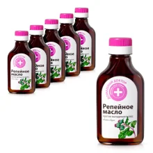 Klettenwurzel Öl gegen Haarausfall, Domaschnij Doktor, 6 х 100 ml