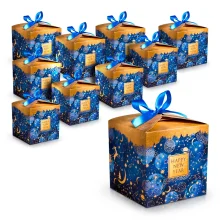 Geschenkbox - Weihnachtszauber, 12 × 12 cm, 10 St.