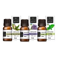 Set ätherischer Öle - Kühle Entspannung, 10 ml x 3 Stk.