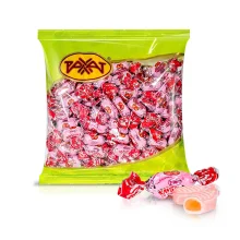  Hartkaramellen mit Erdbeer-Sahne Füllung, 1 kg