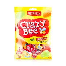 Geleebonbons - Crazy Bee, Roshen, 200 g
