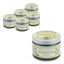 Чёрное мыло Агафьи для ухода за телом и волосами, 6 х 500 мл Чёрное мыло Агафьи для ухода за телом и волосами, 6 х 500 мл