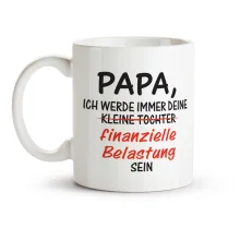 Кружка - Papa, Ich werde immer Deine, керамика, 330 мл
