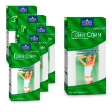 Фиточай - Грин слим, 30 пакетиков x 2 г х 6 упак.