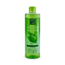 Shampoo - Stärkend, auf Kräuterabkochung, mit Brennnessel, Pure Line, 400 ml