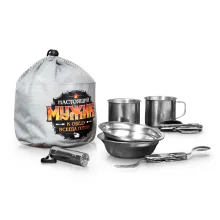 Набор походный - Настоящий мужик, 7 предметов