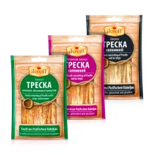 Probierpaket Kabeljau Snacks - Ikroff, 3 х 36 g