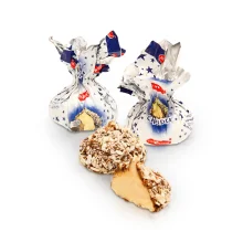 Konfekt - Clepsidra, mit Erdnüssen und Kokosraspeln, in kakaohaltiger Fettglasur, 300 g