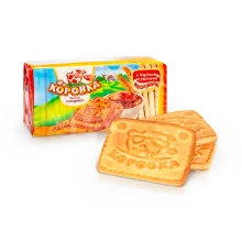 Kekse - Korowka, mit gekochter Kondensmilch, Rot Front, 280 g