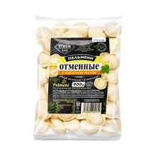 Pelmeni, Teigtaschen - Otmennye, mit Hähnchenfleisch, Dymow, 900 g