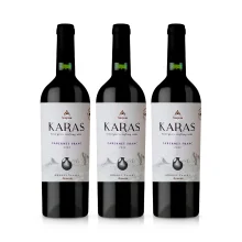 Armenischer Rotwein - Karas Cabernet Franc, trocken 2022, 3 х 0,75 L