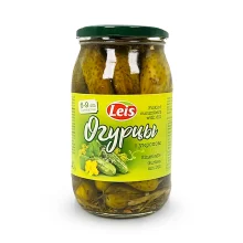 Eingelegte Gurken, 6-9 cm, Leis, с укропом, 900 g