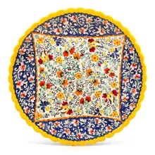 Ляган - КараКалам KR4, Риштан керамика, Ø 42 см